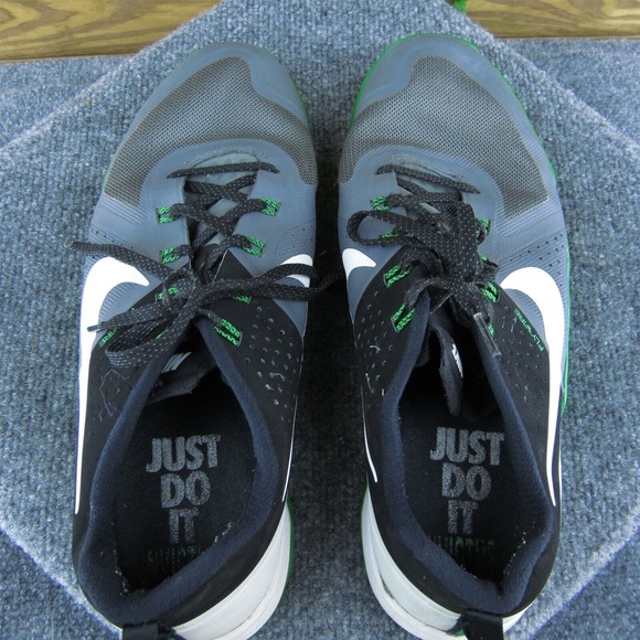 Nike Invictus Men Sneaker Shoes Gray Synthetic Lace Up Size 11.5‎ Medium - Picture 7 of 11